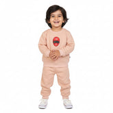 Spiderman Sweat Set (Peach)